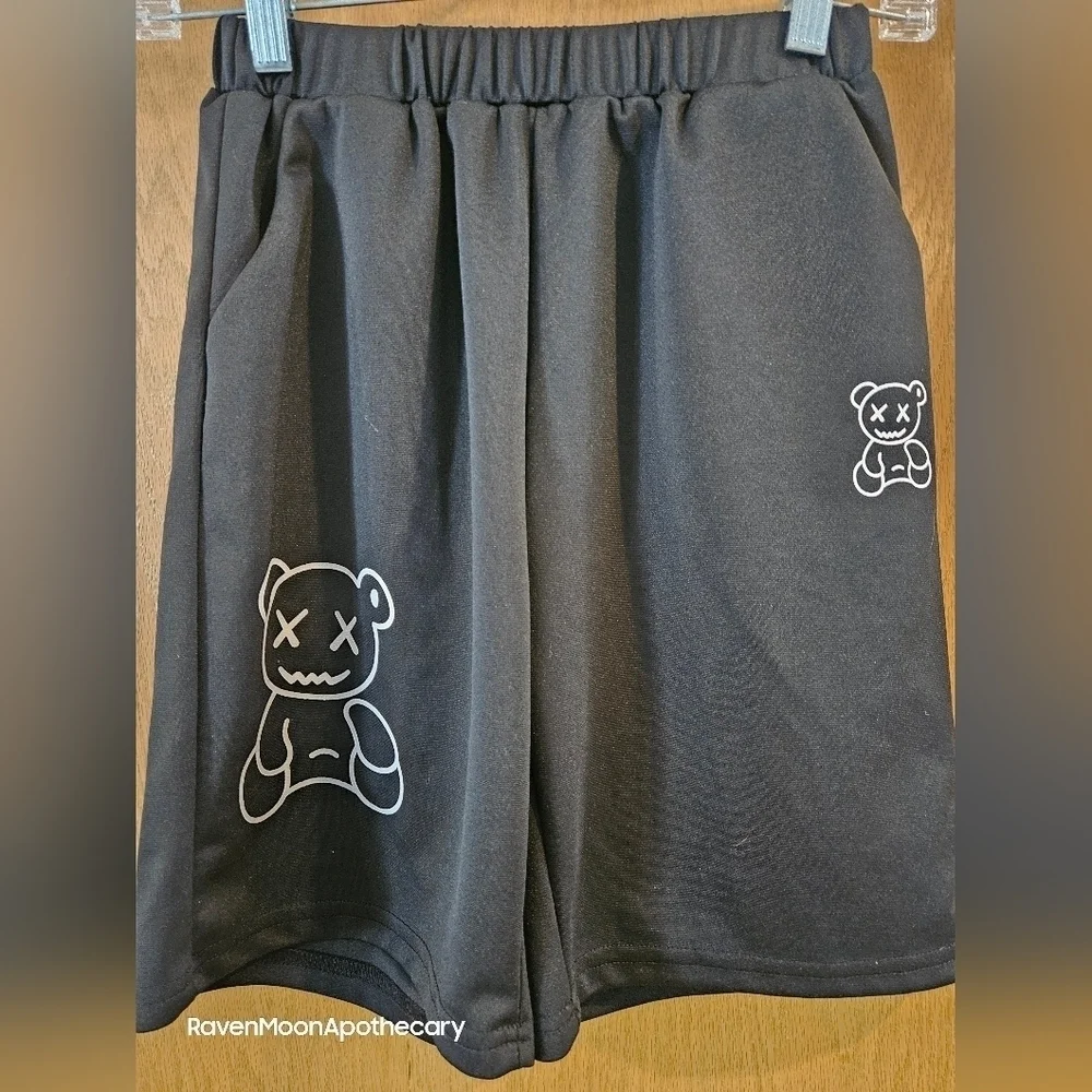 3/15$ Bundle Deal Youth Black Voodoo Bear Shorts w/Pockets
